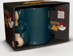 Merkloos Pokemon - Mug - Snorlax 3D -Servies Serie Winkel 1200x934