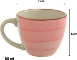 Orange85 Espresso Kopjes - Koffie - Set Van 6 - Meerdere Kleuren - 100 Ml - Aardewerk - Glazen - Met Oor - Koffiekopjes 11 Orange85 Espresso Kopjes - Koffie - Set Van 6 - Meerdere Kleuren - 100 Ml - Aardewerk - Glazen - Met Oor - Koffiekopjes -Servies Serie Winkel 1200x942 1