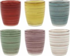 Studio Tavola Bekers Ocean Blue 160 Ml - 6 Stuks -Servies Serie Winkel 1200x964