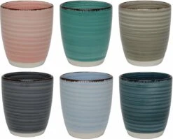 Tavola - Koffiemokken - Zonder Oor - Kleurrijk - Aardewerk - 160Ml - 6 Stuks - Ibizia 13 Tavola - Koffiemokken - Zonder Oor - Kleurrijk - Aardewerk - 160Ml - 6 Stuks - Ibizia -Servies Serie Winkel 1200x968 2