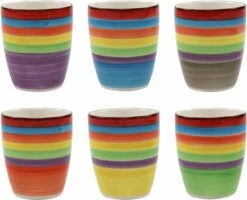 Studio Tavola Bekers Ocean Blue 160 Ml - 6 Stuks -Servies Serie Winkel 1200x973 1