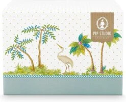 Pip Studio Jolie Groen - Set 2 Mokken - Flowers Large 350ml -Servies Serie Winkel 1200x977 4