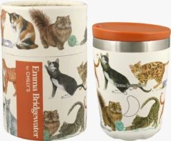 Emma Bridgewater Chilly Coffee Cup Cats 340 Ml. -Servies Serie Winkel 1200x993
