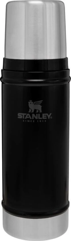 Stanley The Legendary Classic Bottle 0,47L - Thermosfles - Matte Black -Servies Serie Winkel 354x1200
