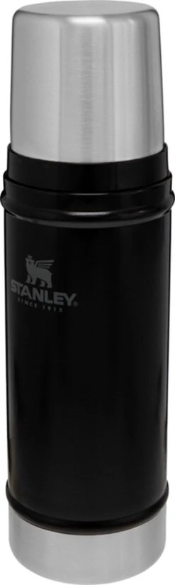 Stanley The Legendary Classic Bottle 0,47L - Thermosfles - Matte Black -Servies Serie Winkel 360x1200