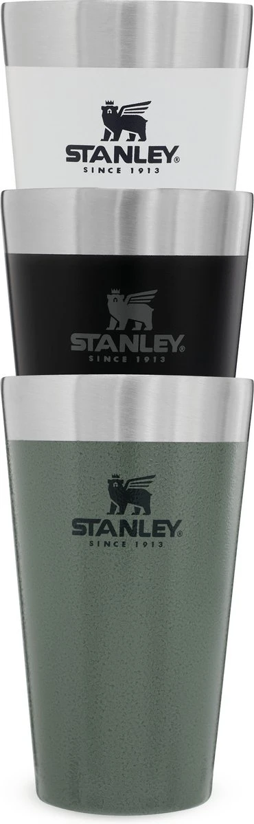 Stanley The Stacking Beer Pint 0,47l - Beker - Hammertone Green 12 Stanley The Stacking Beer Pint 0,47l - Beker - Hammertone Green - Afbeelding 12