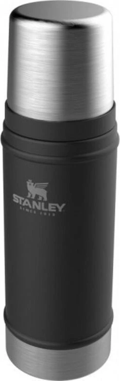 Stanley The Legendary Classic Bottle 0,47L - Thermosfles - Matte Black -Servies Serie Winkel 379x1200