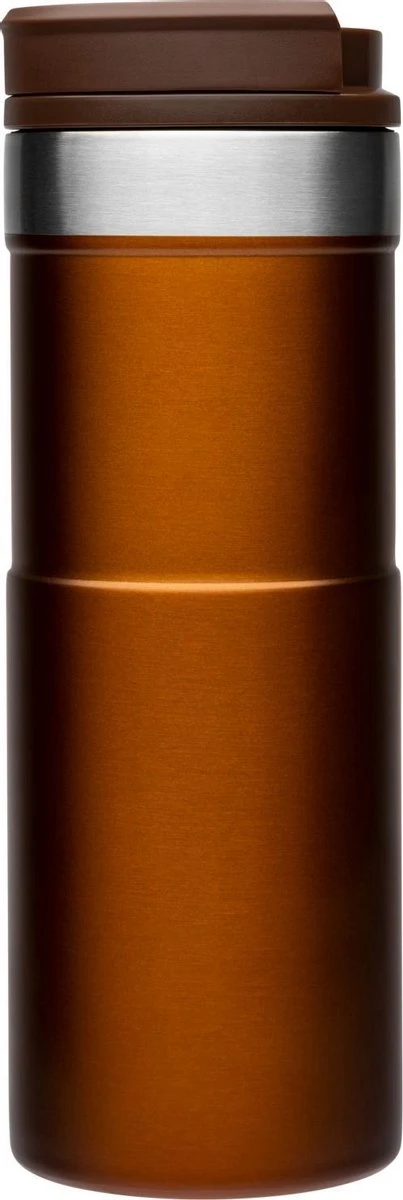 Stanley The NeverLeak™ Travel Mug 0,47L NEW - Thermosfles - Maple 5 Stanley The NeverLeak™ Travel Mug 0,47L NEW - Thermosfles - Maple - Afbeelding 5