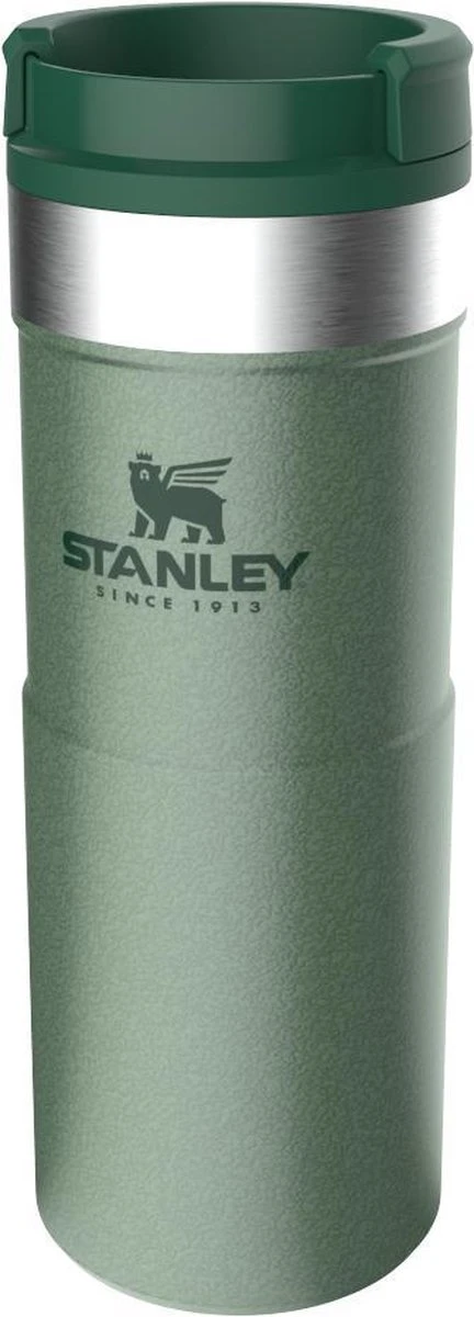 Stanley The NeverLeak™ Travel Mug 0,35L NEW - Thermosfles - Hammertone Green 6 Stanley The NeverLeak™ Travel Mug 0,35L NEW - Thermosfles - Hammertone Green - Afbeelding 6
