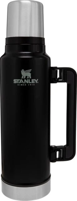 Stanley The Legendary Classic Bottle 1,40L - Thermosfles - Matte Black -Servies Serie Winkel 461x1200