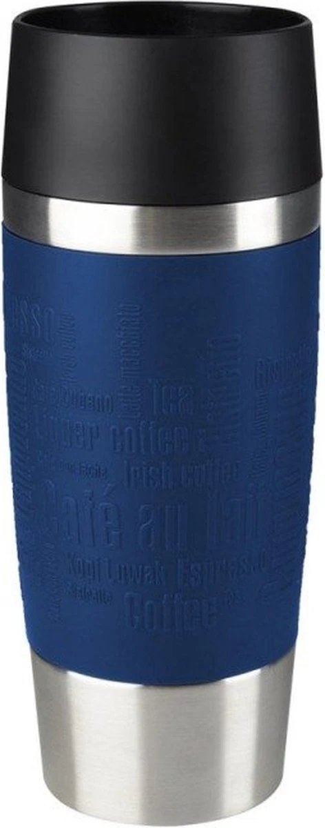 Emsa Thermo Mok Blauw 0.36L 1 Emsa Thermo Mok Blauw 0.36L
