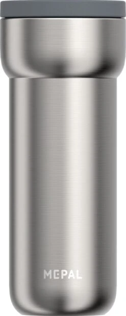 Mepal Isoleerbeker Ellipse 475 Ml – Houdt Je Drankje 6 Uur Warm En 10 Uur Koud – Natural Brushed – Koffiebeker To Go – Lekdicht – Thermosbeker -Servies Serie Winkel 478x1200 1