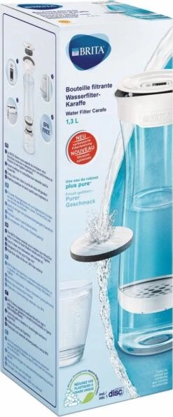 BRITA - Fill&Serve Waterfilterkaraf - 1,3L - Wit Grafiet - Inclusief 1 MicroDisc Waterfilter 34 BRITA - Fill&Serve Waterfilterkaraf - 1,3L - Wit Grafiet - Inclusief 1 MicroDisc Waterfilter -Servies Serie Winkel 500x1200