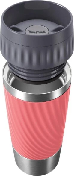 Tefal Travel Mug Easy Twist Thermobeker - Koraalrood - 0,36 Liter -Servies Serie Winkel 504x1200 1