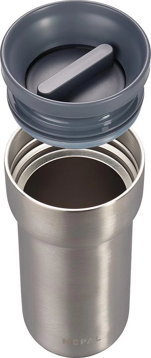 Mepal Isoleerbeker Ellipse 375 Ml – Houdt Je Drankje 4 Uur Warm En 8 Uur Koud – Natural Brushed – Koffiebeker To Go – Lekdicht – Thermosbeker 9 Mepal Isoleerbeker Ellipse 375 Ml – Houdt Je Drankje 4 Uur Warm En 8 Uur Koud – Natural Brushed – Koffiebeker To Go – Lekdicht – Thermosbeker - Afbeelding 9