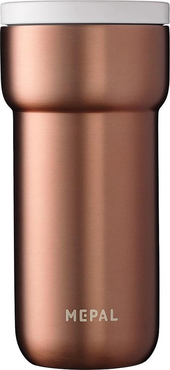 Mepal Isoleerbeker Ellipse 375 Ml – Houdt Je Drankje 4 Uur Warm En 8 Uur Koud – Rose Gold – Koffiebeker To Go – Lekdicht – Thermosbeker 1 Mepal Isoleerbeker Ellipse 375 Ml – Houdt Je Drankje 4 Uur Warm En 8 Uur Koud – Rose Gold – Koffiebeker To Go – Lekdicht – Thermosbeker