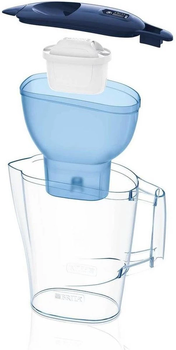 BRITA Fill&enjoy Aluna Cool Waterfilterkan - Blue 3 BRITA Fill&enjoy Aluna Cool Waterfilterkan - Blue - Afbeelding 3