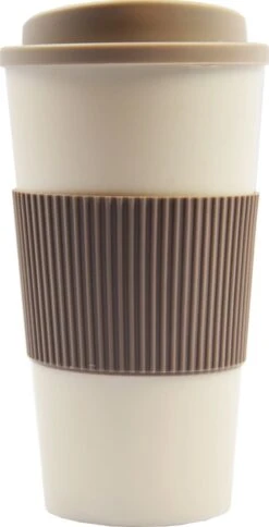 Reisbeker, Koffiebeker, Coffee To Go Beker, CRUISING TRAVEL MUG - To-Go BekerBeige