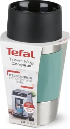 Tefal Compact Travel Mug Compact Thermosfles - 0,3 L - Groen -Servies Serie Winkel 658x1200 1