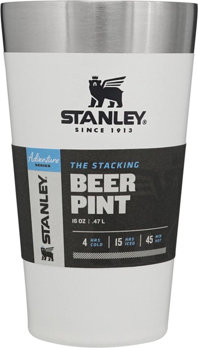 Stanley The Stacking Beer Pint 0,47l - Beker - Hammertone Green 11 Stanley The Stacking Beer Pint 0,47l - Beker - Hammertone Green - Afbeelding 11