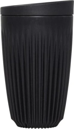 HuskeeCup & Deksel - Koffiebeker - Large - 12oz/36cl - Charcoal