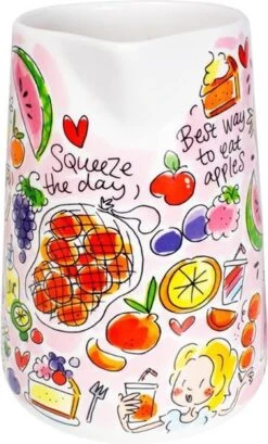 Blond Amsterdam Even Bijkletsen Fruit - Sapkan - 1 L - Ø 18 Cm -Servies Serie Winkel 725x1200