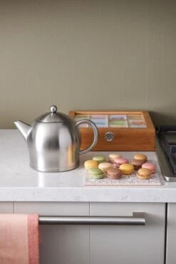 Bredemeijer - Theepot Minuet Santhee 1,4L Mat Dubbelwandig -Servies Serie Winkel 800x1200 58