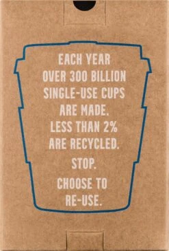 Ecoffee Cup Dotonburi PLA - Koffiebeker To Go 350 Ml - Blauw Siliconen -Servies Serie Winkel 812x1200 1