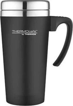 Thermos Soft Touch Travel MUG Zwart 420 Ml -Servies Serie Winkel 831x1200