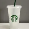 Starbucks Beker - Drinkbeker -Mok Met Rietje En Deksel - Herbruikbaar- Ijskoffie Beker- Milkshake Beker
