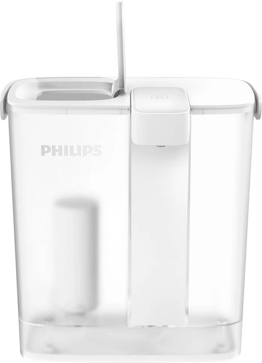 Philips Water Instant Water Filter - 3 L Inhoud, 1 L/min Snelle Doorstroming, Oplaadbaar Via USB-C 2 Philips Water Instant Water Filter - 3 L Inhoud, 1 L/min Snelle Doorstroming, Oplaadbaar Via USB-C - Afbeelding 2