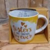 Merkloos Zus-Sister-Cadeauset-Mok-Beker-Zussencadeau-Sister Cadeau-Zussendag-Vriendin-Schoonzus-Tweelingzus-Verjaardag-Vrouwencadeau-Sinterklaas-Sint-Kerst-Kerstmis-Moederdag-Meidenavond-BFF-Bijzonder Moment-Getuige Vragen-koffiemok-theebeker-broer En Zussend