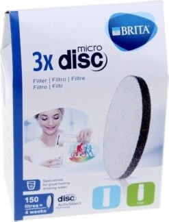 BRITA - Waterfilterpatroon MicroDisc 3-Pack -Servies Serie Winkel 914x1200