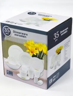 JT Serviesset - Wit - 35delig - 4 Persoons - Luxe Reliëf Design 15 JT Serviesset - Wit - 35delig - 4 Persoons - Luxe Reliëf Design -Servies Serie Winkel 917x1200 1