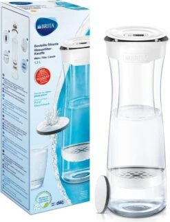 BRITA - Fill&Serve Waterfilterkaraf - 1,3L - Wit Grafiet - Inclusief 1 MicroDisc Waterfilter 30 BRITA - Fill&Serve Waterfilterkaraf - 1,3L - Wit Grafiet - Inclusief 1 MicroDisc Waterfilter -Servies Serie Winkel 918x1200