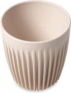 HuskeeCup & Deksel - Koffiebeker - Medium - 8oz/24cl - Natural -Servies Serie Winkel 923x1200