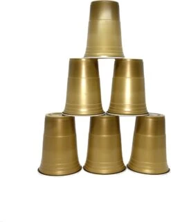 Merkloos Gold Cups - 50stuk(s) - 475ml - Party Cups - Drankspel - Beerpong Bekers - Beerpong - Plastic Bekers -Servies Serie Winkel 926x1200 3