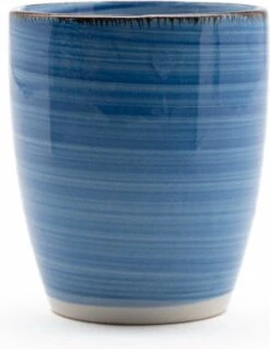 Koffiekopjes - Ocean Blue - Koffiebeker - Unieke Kleuren - Blauw - Set Van 12 Kopjes (ook Los Verkrijgbaar) - 160ML En 340ML - Porselein - Hip En Trendy -Servies Serie Winkel 928x1200 1
