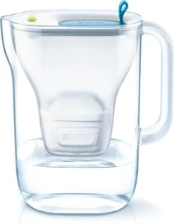 BRITA - Waterfilterkan Style Cool - Blauw - 2,4L + 3 MAXTRA+ Waterfilterpatronen -Servies Serie Winkel 932x1200