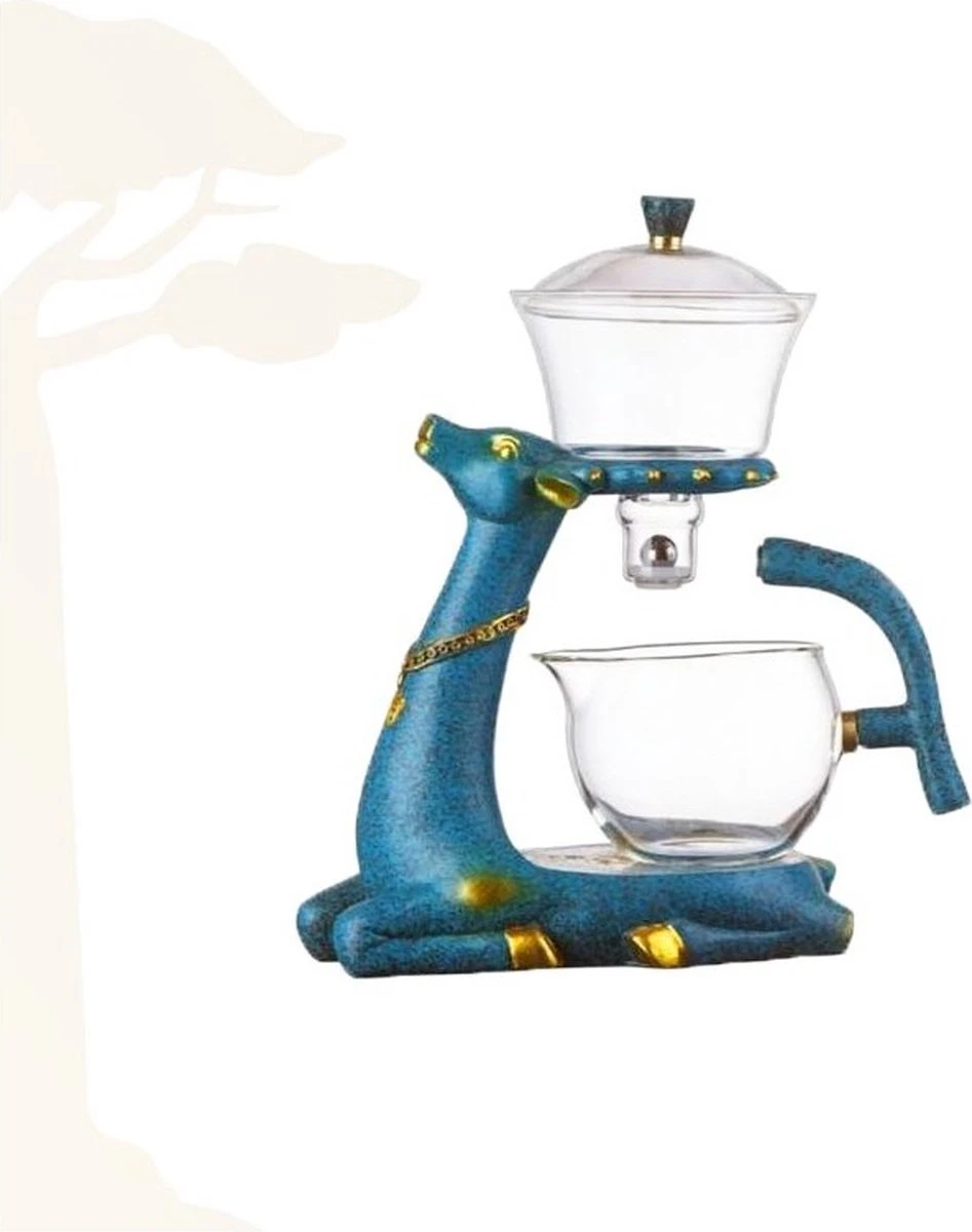 Green Gringo | Theeset | Sierlijke Magnetische Theepot | 6 Thee Glazen | Thee Ceremonies | 1 Green Gringo | Theeset | Sierlijke Magnetische Theepot | 6 Thee Glazen | Thee Ceremonies |